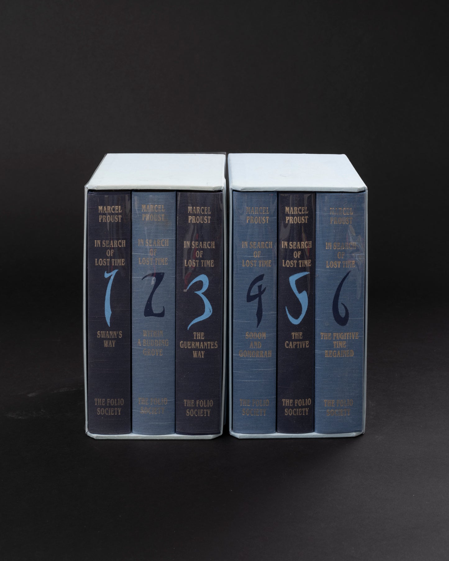 In Search of Lost Time Folio Society 6 volume set - Marcel Proust