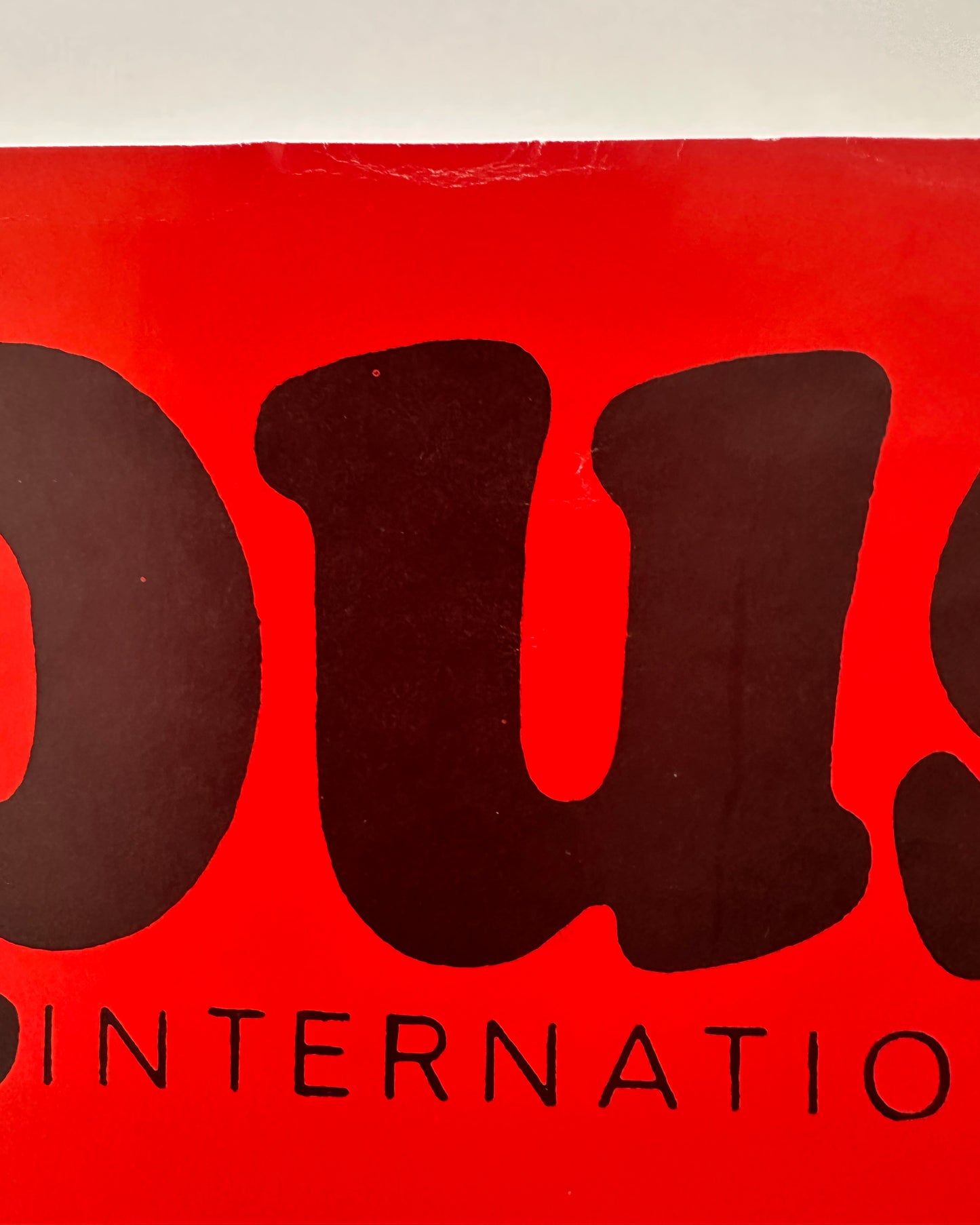 Opus International 7 poster
