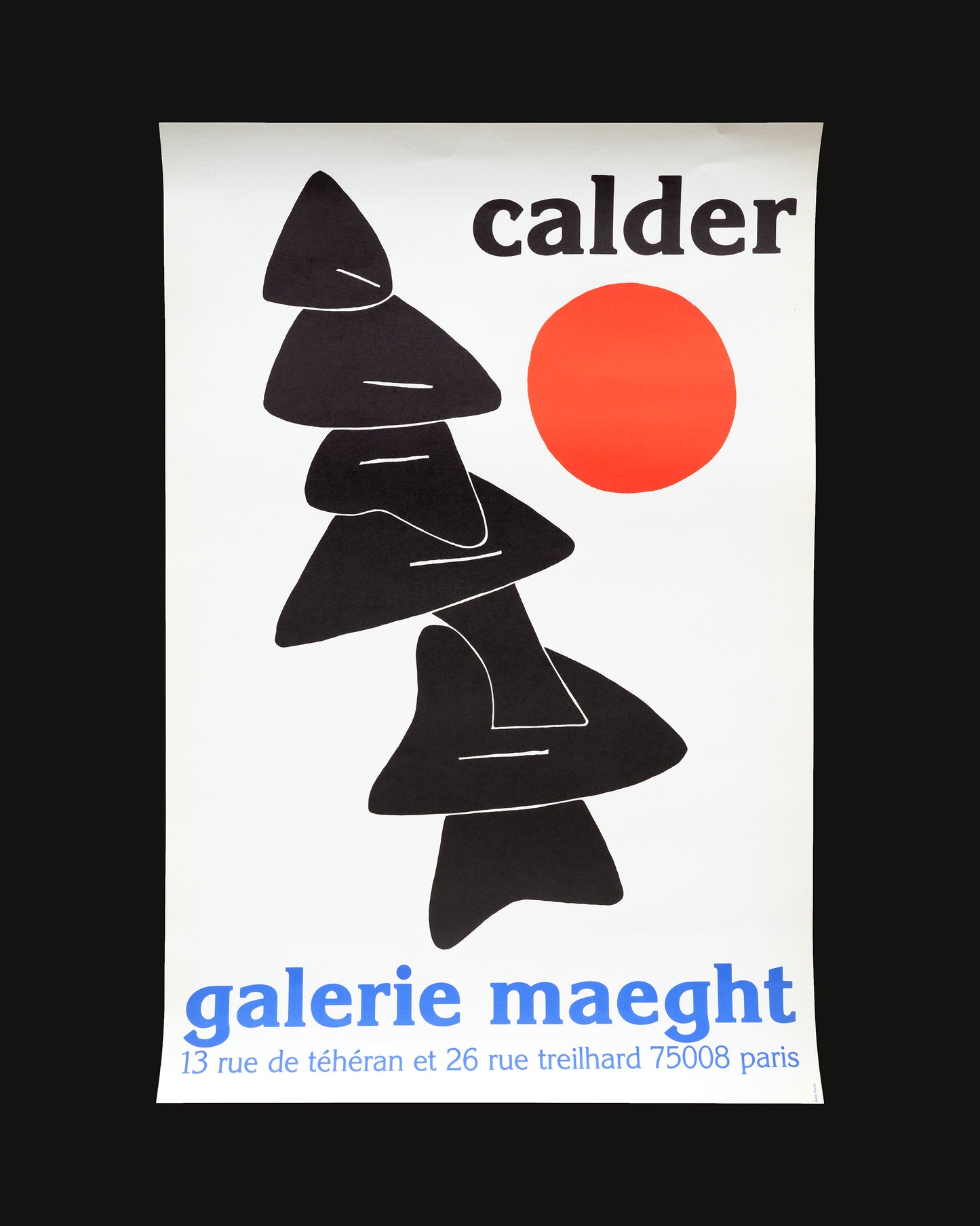 Alexander Calder poster - Galerie Maeght