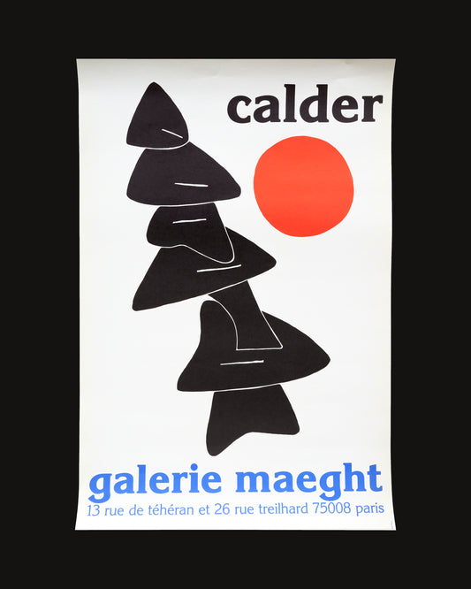 Alexander Calder poster - Galerie Maeght
