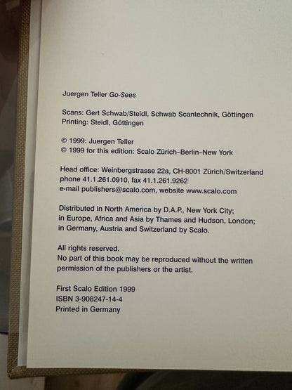Go-Sees - Juergen Teller